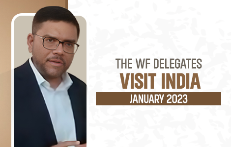 The WF Delegates Visit India – January 2023