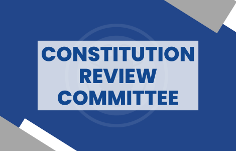 The Constitution Review Committee Update