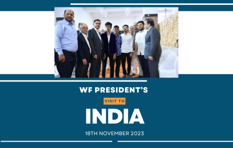 The WF President’s visit to India – November 2023
