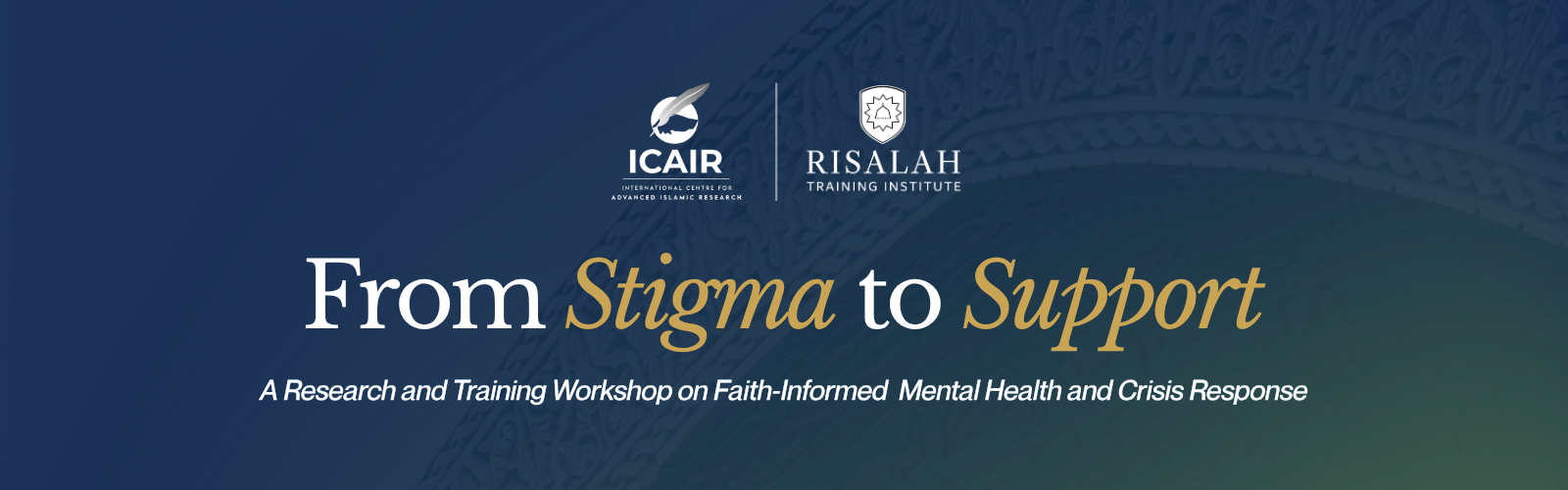 Event Recap: From Stigma to Support — Research & Training Workshop