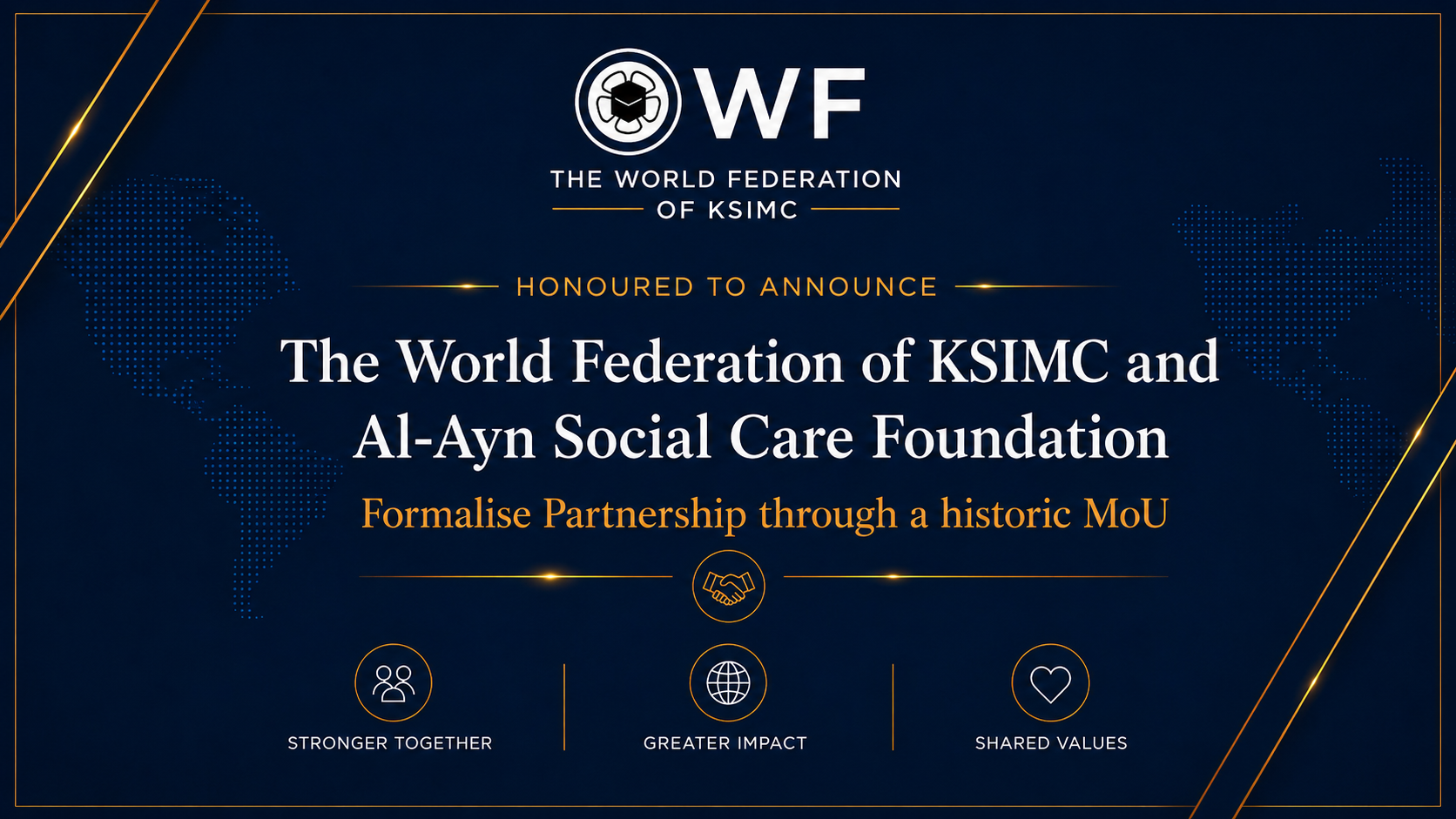 Stronger Together: The World Federation and Al-Ayn Formalise Partnership